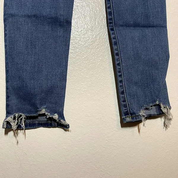 American Eagle Next Level Stretch Super Hi-Rise Jeggings Skinny Blue 8 - Image 3