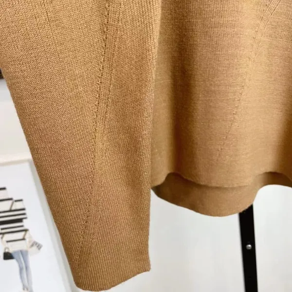 Lost + Wander Divine At Dawn Pullover Sweater Top in Camel One Size NWT - Image 4