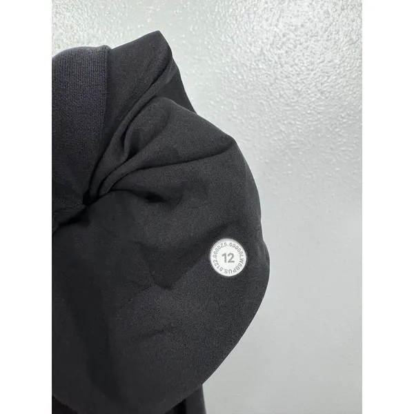 Lululemon Softstreme High-Rise Culotte Black Wide Leg Crop Pants Size 12 - Image 7