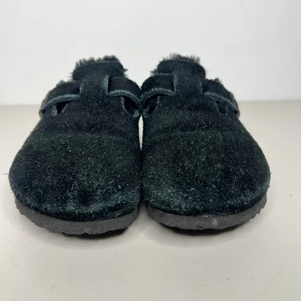 Birkenstock Shearling Boston Clogs Size 40 - Image 5