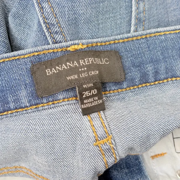 Banana Republic Wide Leg Crop Jeans - Image 5