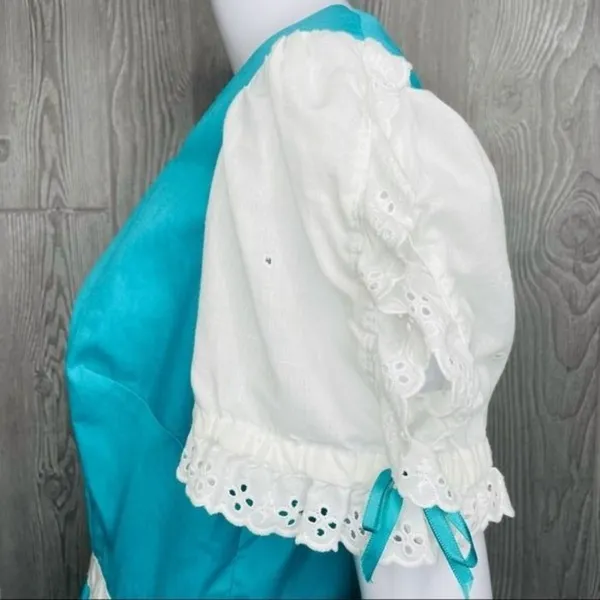 Unique handmade Florida dress clogging dance costume dress ruffle flare - Image 6
