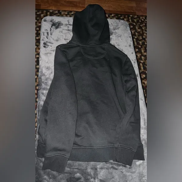 Carhartt Women’s Relaxed Fit Midweight Full Zip Hooded Sweatshirt in Black XL - Image 3