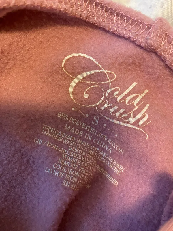 Cold crush be the change floral hoodie - Image 8