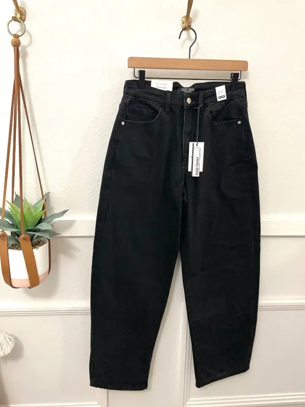 NWT Judy Blue Rigid Magic High Waist Marlow Black Size 3/26 Jean Trouser - Image 3