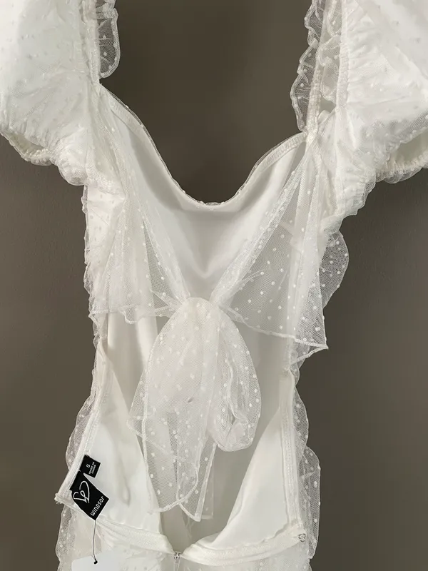 Windsor White Bodycon Dress - Image 3