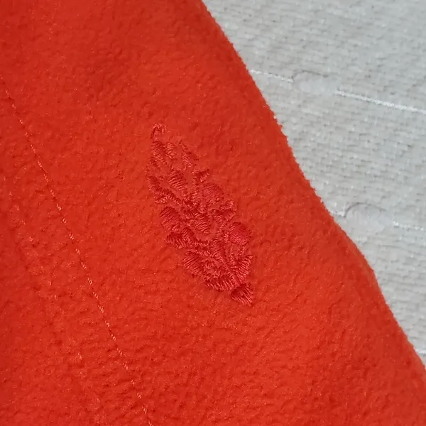 Free People FP Movement Climber Orange Fleece Oversized Jacket‎ Size L - Image 11