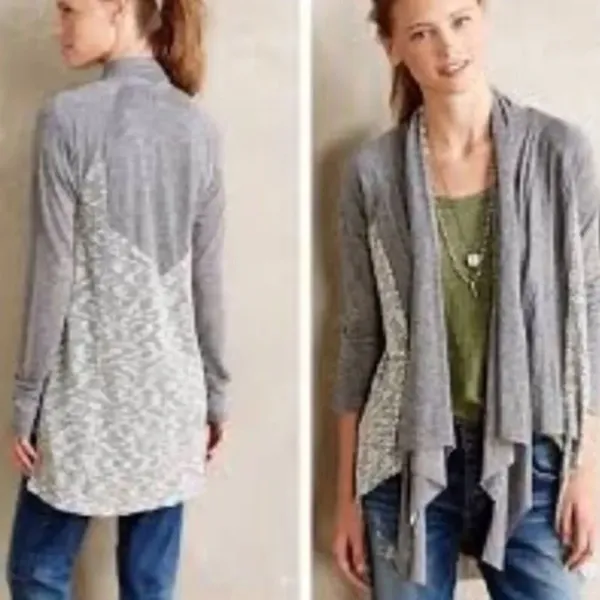 NWOT Anthropologie Tiny Cream Cardigan - Image 9