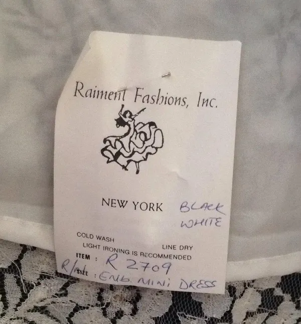 Women's Raiment Fashions Beaded Emb. Micro Mini dress medium - Image 3