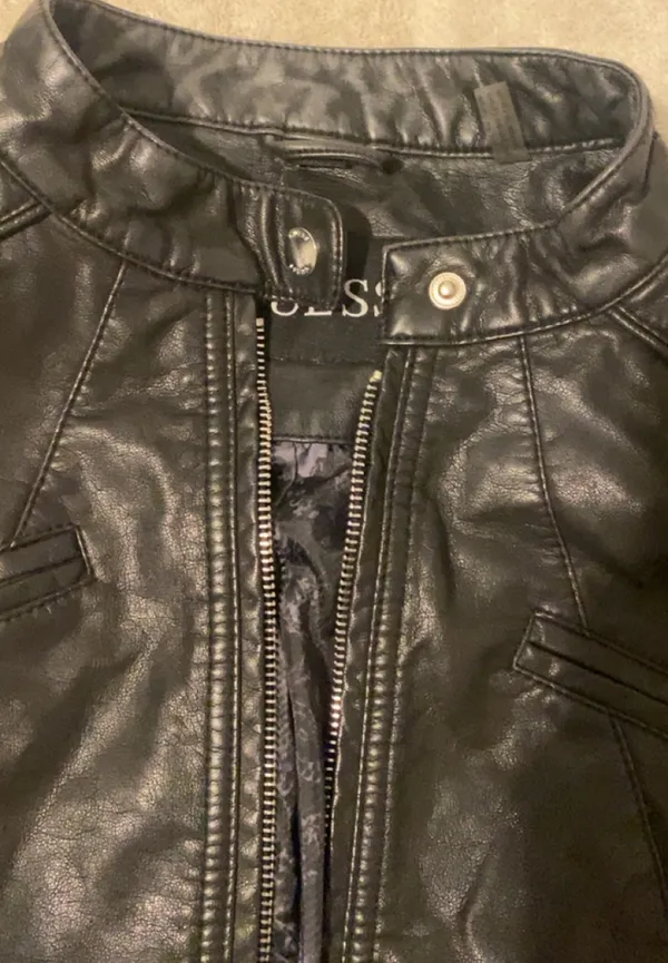 Guess Leather Jacket - Image 7