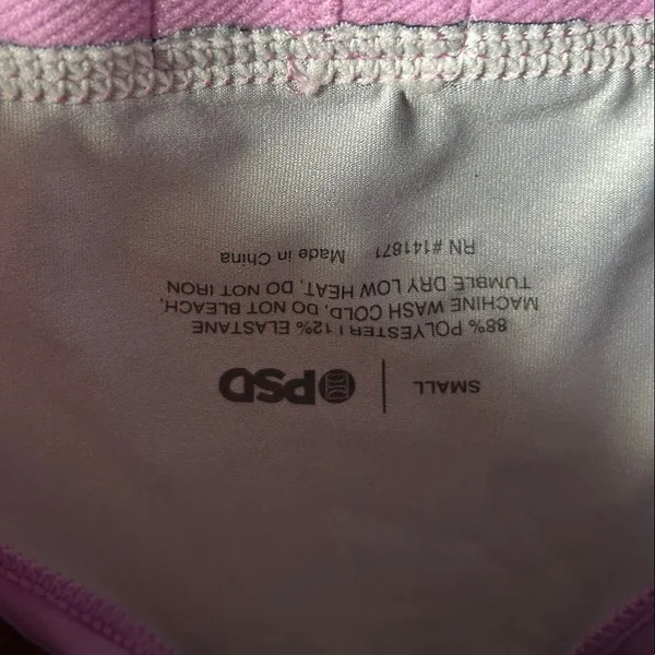 PSD Black and Pink 'Stay Rad' Sports Bra - Image 3