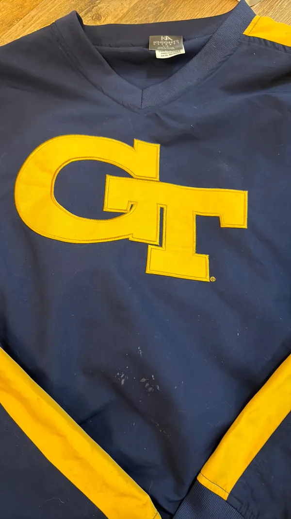 Georgia Tech Crewneck Size L - Image 3