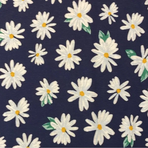 Old Navy- Daisy Printed Knit High Neck Long Sleeve Shift Dress- Size XL TALL - Image 5