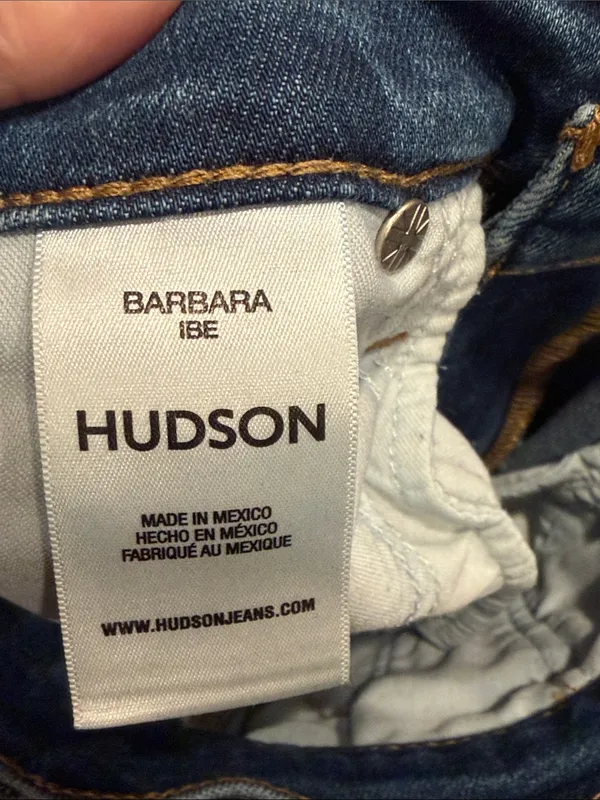 Hudson Barbara split cuff Bootcut Denim in Medium Blue Wash 29 - Image 4