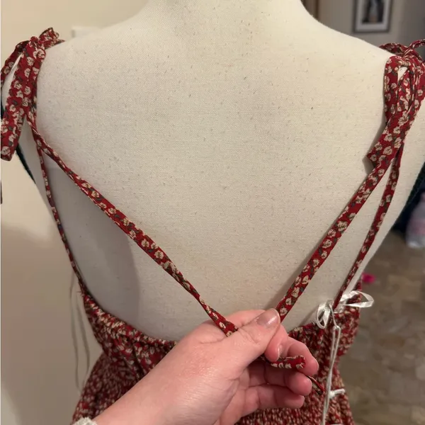 Princess Polly Red Floral The Bonnie mini dress - Image 7
