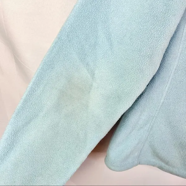 The‎ North Face Light Blue Full Zip Fleece Jacket M - Image 5