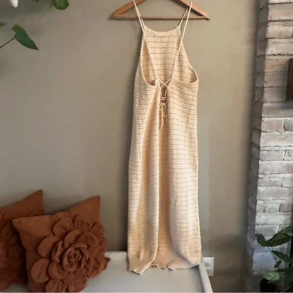 FREE PEOPLE Mallorca Midi Sweater‎ Dress - Image 5