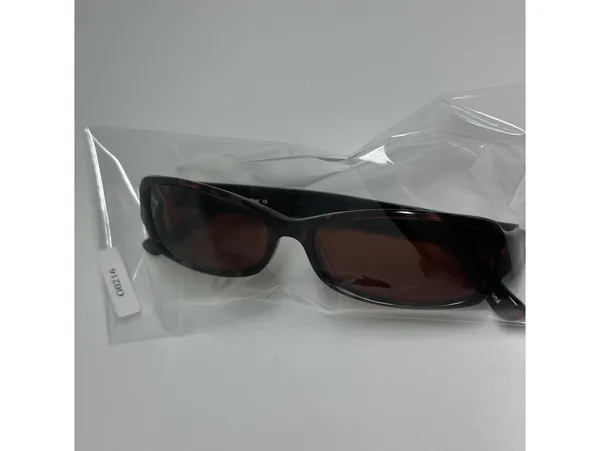 Lido West Babe Tortoise Shell Rectangular Prescription Sunglasses Frames Brown - Image 10