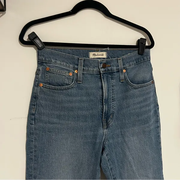 Madewell The Perfect Vintage‎ Jean in Ainsworth Wash Size 27 - Image 5
