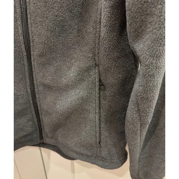 Columbia Sportswear Jacket Women’s LP Gray Full Zip Fleece Warm Soft - Image 6