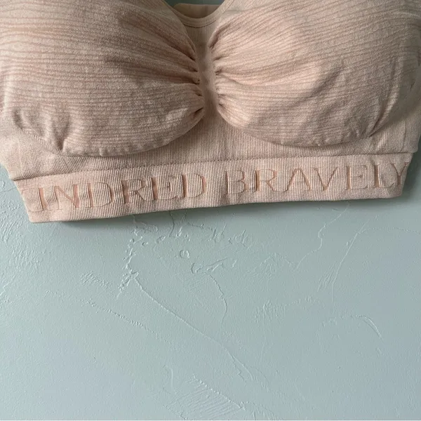 Kindred Bravely Sublime Hands-Free Pumping Nursing Bra Pink Heather Large Busty - Image 2