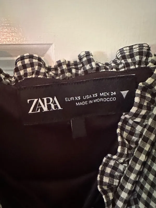 ZARA Box Pleat Mini Dress - Image 6