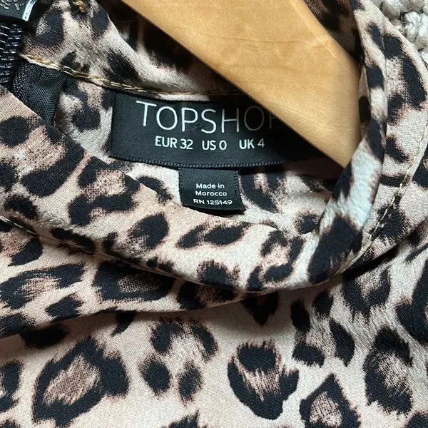 Topshop animal print dress - Image 6