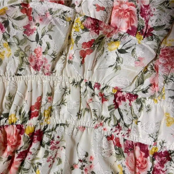 NWT Altar’d State Malia Tiered Floral Dress - Image 6