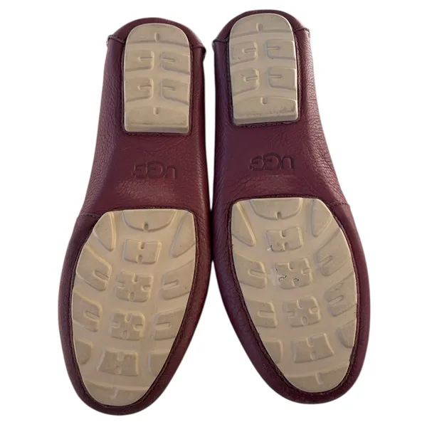 EUC UGG Leather Brinley Driving Moccasins / Loafers Rose Size 7 - Image 7