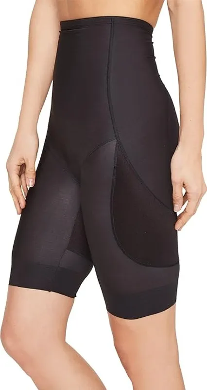 MIRACLESUIT *BEIGE COLOR* Shapewear Shorts Thighs Tummy Waist Slimming Large L - Image 2