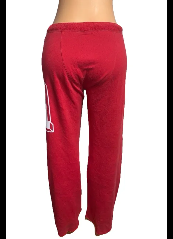 Red vs pink Georgia uga boyfriend sweatpants - Image 4