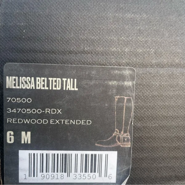 NWT Frye Melissa Belted Tall Riding Boots Size 6 - Image 9