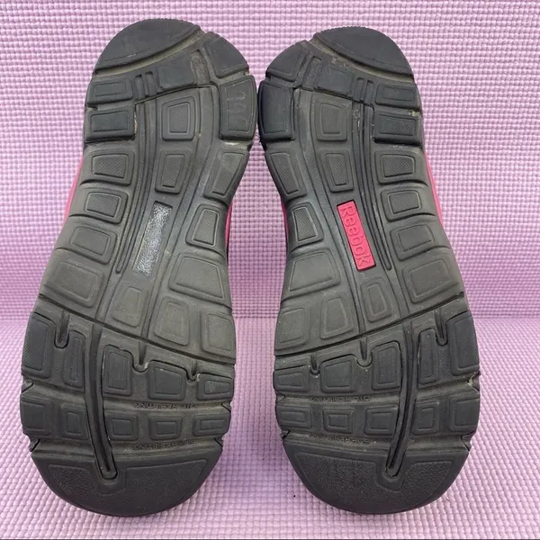 Reebok‎ RB454 Anomar Safety Work Shoes Sneakers Black Pink 6 - Image 6