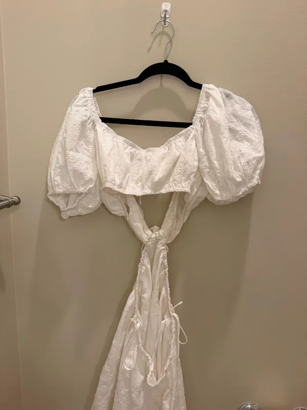 Sabo Skirt Eyelet Cut-Out Dress - Image 4