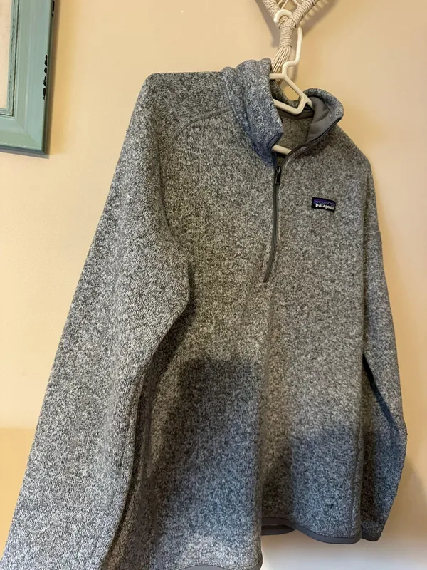 Patagonia Gray Better Sweater 1/4 Zip Fleece - Image 3