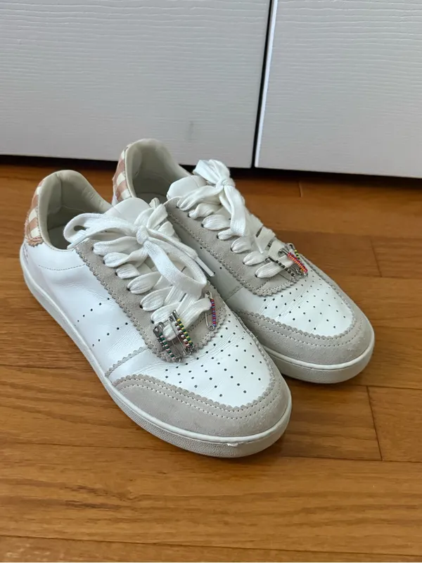 Loeffler Randall Keeley Sneakers in White - Image 2