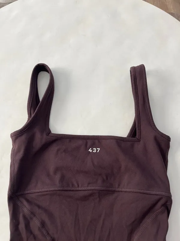 437 The Curve Onesie One Piece Ruched Butt Espresso Brown XS - Image 5