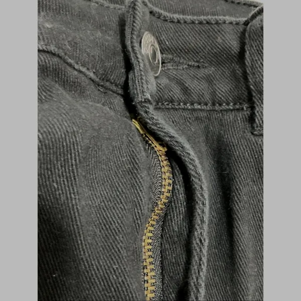 H&M Flare Wide-Leg Womens Black Jeans Size 4 - Image 5