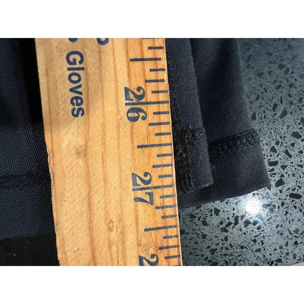 Lululemon Black‎ Running Leggings with Zipper Pockets Mid Rise Athletic Tights - Image 7