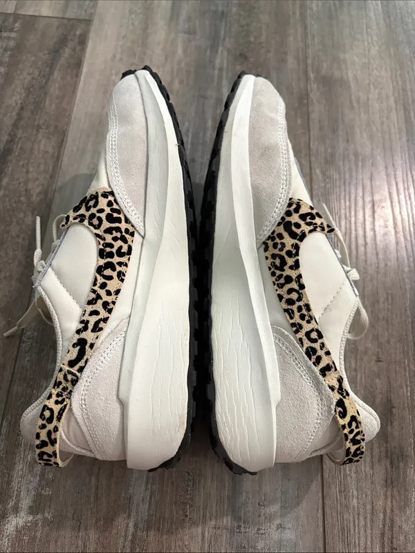 Nike Waffle Debut White Leopard Sneakers 9.5 - Image 6