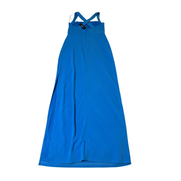 NWT Lulus Glamorous Dedication Blue Sleeveless Column Maxi Dress Size XL - Image 9