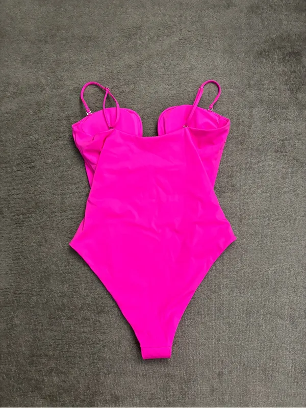 It’s Now Cool The Curve One Piece Swimsuit Popstar Pink Women’s - Image 3