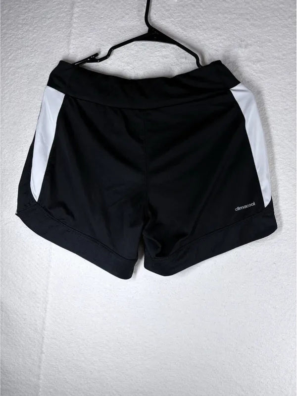 Shorts Medium Black Adidas ClimaCool Athletic Running Training Performance - Image 2