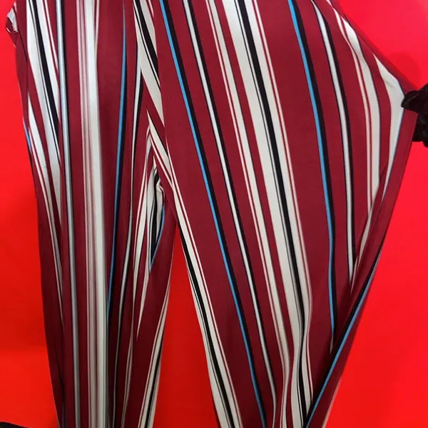 Pink lily red stripped jumpsuit - Image 4