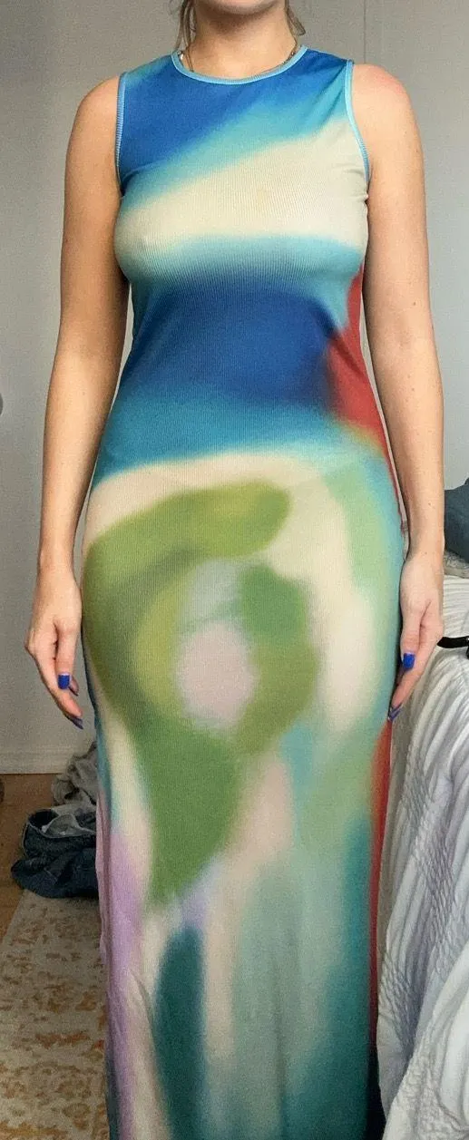Green maxi dress - Image 4