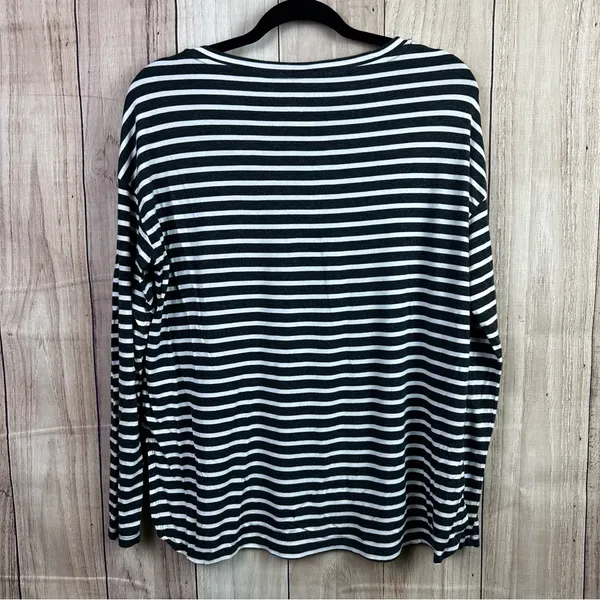 American Eagle Outfitters Soft & Sexy Striped Long Sleeve Top - Image 5