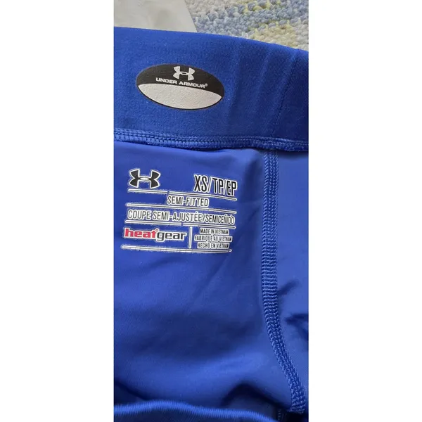 Under Armour Royal Blue Athletic Skirt Skort Size XS Pull On Tennis Athleisure - Image 4