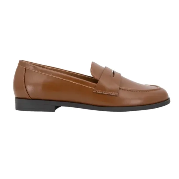 NEW Kensie Women’s Brown Cognac Slip-On Gitty Penny Low Heel Loafers Size 8.5 - Image 12