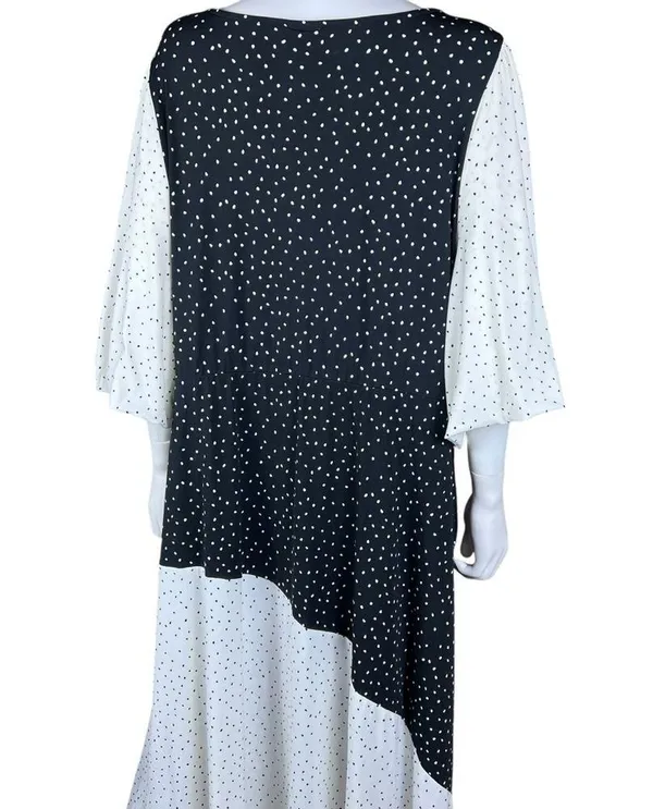 Torrid Studio Mix Polka Dot Maxi Dress Plus Size 3X - Image 7