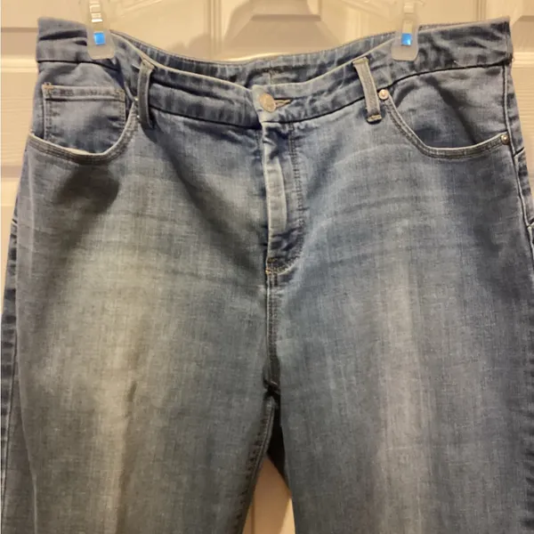Chico's Women's Blue Straight Leg Jeans - Image 2